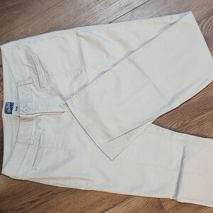 Khaki Mid Rise Pants
